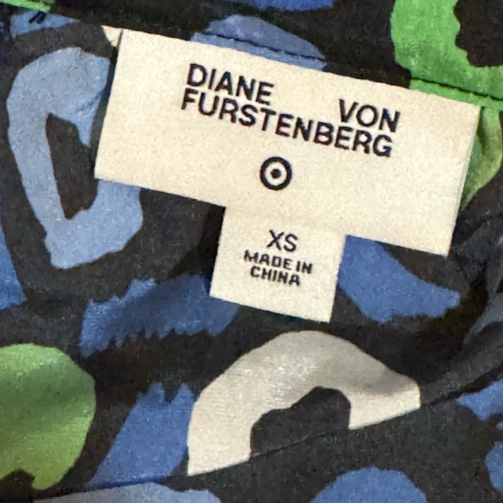 Diane von Furstenberg X Target Women's Nylon Jazz Green Sports Jumpsuit XS - Picture 11 of 14